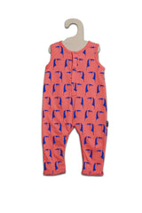 Combinaison bébé pour cadeau de naissance original - L'Asticot - Combinaison Poly Cerise en coton bio - Photo 1