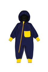 Combinaison bébé pour cadeau de naissance original - Lagadoue - Combinaison Lagadoue Moutarde en coton bio - Photo 1