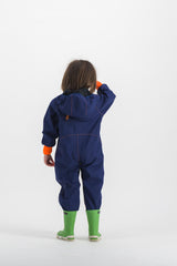 Combinaison bébé pour idée cadeaux de naissance original - Lagadoue - Combinaison Lagadoue Mandarine en coton bio - Photo 4