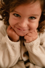 Combinaison Bébé en Coton Bio - Studio Bohème - Combinaison Big Papi Gris Voile - Photo 8