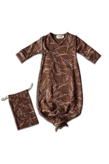 Gigoteuse Bébé en Coton Bio - Minabulle - Gigoteuse Nouée Thais Imprimé Branches- Photo 1