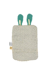 Jeu d'éveil bébé pour idée cadeaux de naissance original - aPunt Barcelona - Jeu d'éveil Sensoriel Lapin Bleu en coton bio - Photo 3