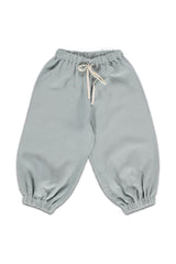 Pantalon Bébé en Coton Bio -  LiiLU  -  Pantalon Lou Bleu Gris- Photo 1