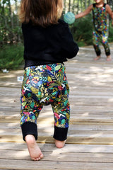 Pantalon Bébé en Coton Bio - Petites Menottes - Pantalon Evolutif Freedom Multicolore - Photo 3