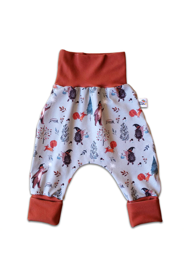Pantalon Bébé en Coton Bio -  Petites Menottes  -  Pantalon Evolutif Magic Light Ecru- Photo 1