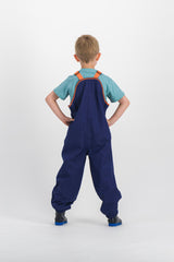 Salopette bébé pour idée cadeaux de naissance original - Lagadoue - Salopette Lagadoue Mandarine en coton bio - Photo 3