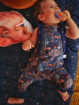 Salopette bébé pour idée cadeaux de naissance original - Petites Menottes - Salopette Evolutive Hallerbos en coton bio - Photo 6