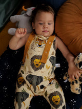 Salopette bébé pour idée cadeaux de naissance original - Petites Menottes - Salopette Evolutive Savannah en coton bio - Photo 5