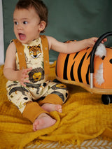 Salopette bébé pour idée cadeaux de naissance original - Petites Menottes - Salopette Evolutive Savannah en coton bio - Photo 6