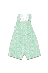 Salopette bébé pour cadeau de naissance original - Yazah - Salopette LightFoam Vert en coton bio - Photo 1