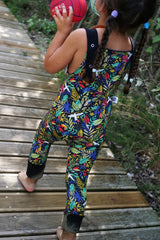 Salopette Bébé en Coton Bio - Petites Menottes - Salopette Evolutive Freedom Multicolore - Photo 2