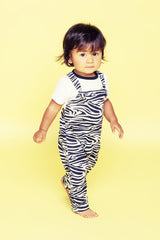 Salopette bébé pour idée cadeaux de naissance original - Yazah - Salopette Zèbre en coton bio - Photo 3