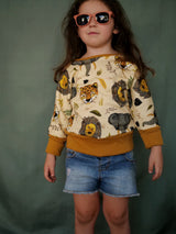 Sweat bébé pour idée cadeaux de naissance original - Petites Menottes - Sweat Evolutif Savannah en coton bio - Photo 6