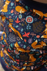 Sweat Bébé en Coton Bio - Petites Menottes - Sweat Evolutif Autumn Bleu Foncé - Photo 4