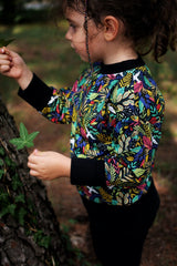 Sweat Bébé en Coton Bio - Petites Menottes - Sweat Evolutif Freedom Multicolore - Photo 2