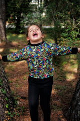 Sweat Bébé en Coton Bio - Petites Menottes - Sweat Evolutif Freedom Multicolore - Photo 3