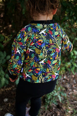 Sweat Bébé en Coton Bio - Petites Menottes - Sweat Evolutif Freedom Multicolore - Photo 4