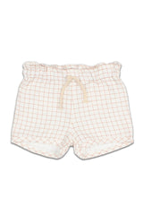 Bloomer bébé pour cadeau de naissance original - Buho - Bloomer en Coton Bio Imprimé Carreaux Terracotta en coton bio - Photo 1