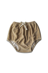 Bloomer bébé pour cadeau de naissance original - Minabulle - Bloomer Irma en Eponge Latte en coton bio - Photo 1