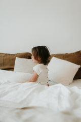 Blouse bébé pour idée cadeaux de naissance original - Paulin - Blouse Aimé Crème en coton bio - Photo 6