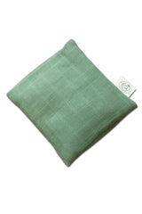 Bouillotte bébé pour cadeau de naissance original - Pitigaïa - Bouillotte Sèche Verte en coton bio - Photo 1