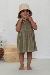 Chapeau bébé pour idée cadeaux de naissance original - Minabulle - Chapeau Barnabé Latte en coton bio - Photo 3