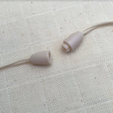 Collier d'allaitement Bébé en Coton Bio - Pitigaïa - Collier de Portage Terracotta Rose - Photo 3