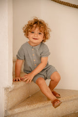 Combinaison Bebecito Bleu Gris