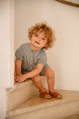 Combinaison Bebecito Bleu Gris