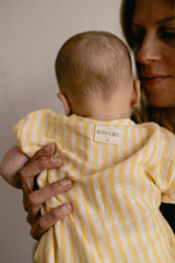 Combinaison Bebecito Rayures Jaunes