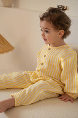 Combinaison Big Papi Rayures Jaunes