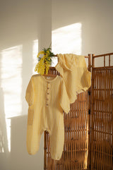 Combinaison Big Papi Rayures Jaunes