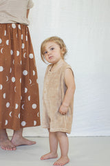 Combishort SM bébé pour idée cadeaux de naissance original - Minabulle - Combishort Sacha Latte en coton bio - Photo 5