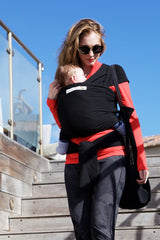 Echarpe de Portage Bio JPMBB Basic Presque Noire