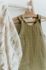 Gigoteuse bébé pour idée cadeaux de naissance original - Paulin - Gigoteuse Ajustable Garance Kaki en coton bio - Photo 4