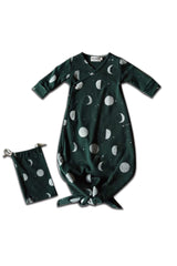 Gigoteuse bébé pour cadeau de naissance original - Minabulle - Gigoteuse Thais Vert Sapin en coton bio - Photo 1