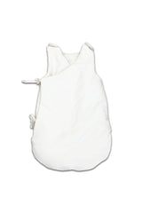 Gigoteuse bébé pour cadeau de naissance original - Pitigaïa - Gigoteuse Cœur Croisé Ecrue en coton bio - Photo 1