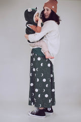 Gilet bébé pour idée cadeaux de naissance original - Minabulle - Gilet Sans Manches Amarok Vert Sapin en coton bio - Photo 3