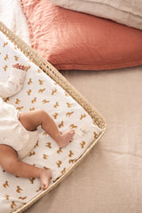 Iliana Wickelunterlagenbezug mit Zebra-Print