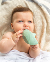 Jouet de Bain bébé pour idée cadeaux de naissance original - Oli & Carol - Jouet de Bain Bâteau Origami Menthe en coton bio - Photo 4