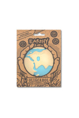 Jouet de Dentition Bébé en Coton Bio -  Oli & Carol  -  Jouet de Dentition Planète Terre - Photo 5