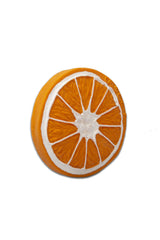 Jouet de Dentition Bébé en Coton Bio - Oli & Carol - Jouet de Dentition Clementino l'Orange- Photo 1