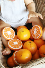 Jouet de Dentition Bébé en Coton Bio - Oli & Carol - Jouet de Dentition Clementino l'Orange - Photo 4