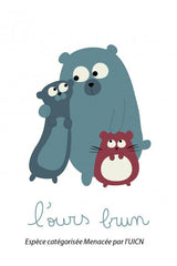 Pyjama bébé pour idée cadeaux de naissance original - La Queue Du Chat - Pyjama Les Inséparables Rayures Rouges en coton bio - Photo 3