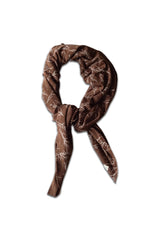 Lange Bébé en Coton Bio - Minabulle - Lange Sisi XL Imprimé Branches Cannelle- Photo 1