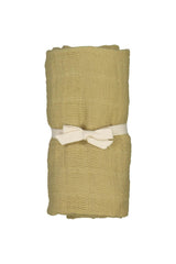 Lange bébé pour idée cadeaux de naissance original - Studio Bohème - Lange Vert Bronze en coton bio - Photo 2