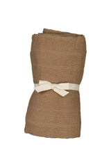 Lange bébé pour idée cadeaux de naissance original - Studio Bohème - Lange Café en coton bio - Photo 2