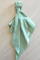 Lange bébé pour idée cadeaux de naissance original - Pitigaïa - Lange en Coton Bio Vert en coton bio - Photo 3