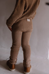 Legging Bébé en Coton Bio - Studio Bohème - Legging Grove Beige Tesero Marron - Photo 3