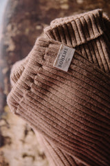 Legging Bébé en Coton Bio - Studio Bohème - Legging Grove Beige Tesero Marron - Photo 5